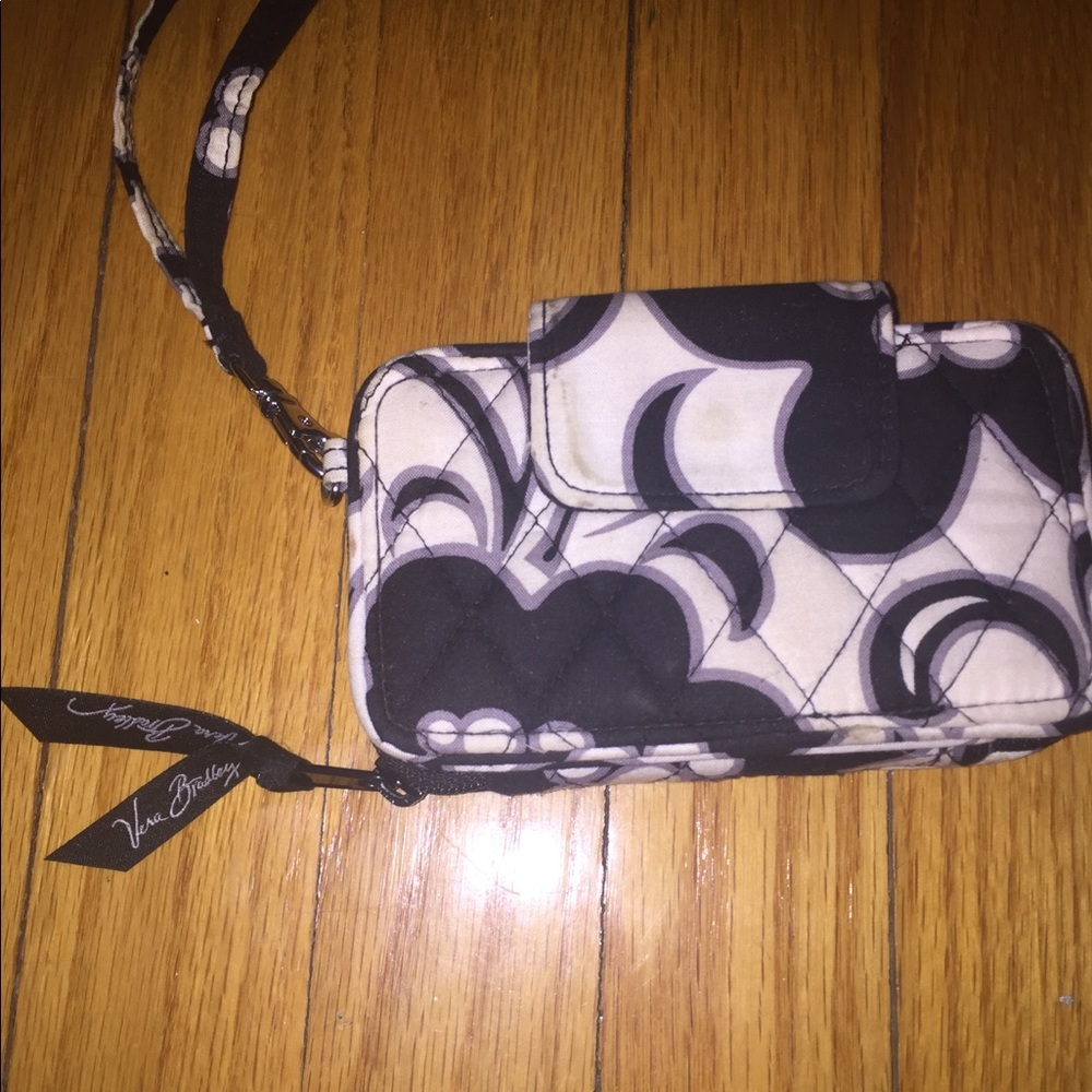 Vera Bradly Black and White Wallet